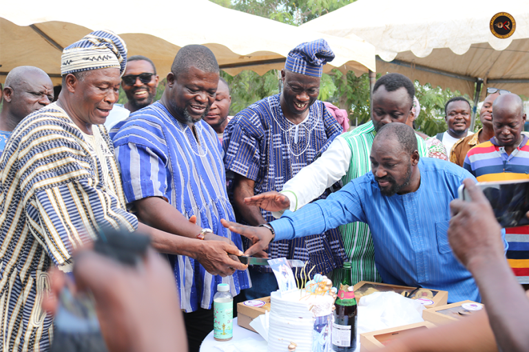 Pictures: Kacstone Record’s Honors Michael Adangba at 50