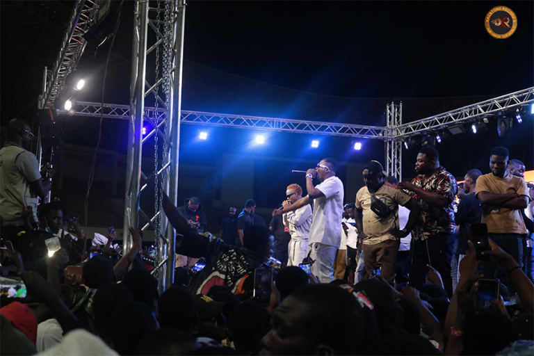 Pictures: Kacstone Record’s logistics setup at Maccasio’s Xperience Concert in Tamale