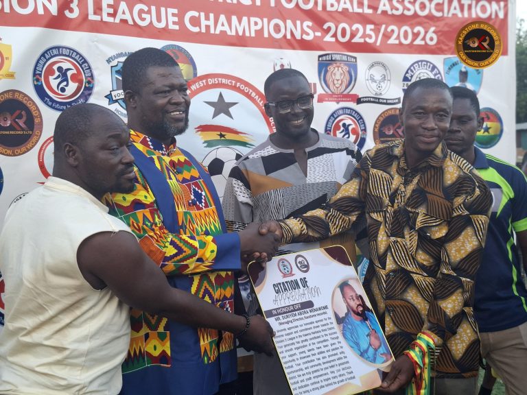 Kacstone Record’s commits GH¢17,000 to boost grassroots football in Kassena-Nankana West District